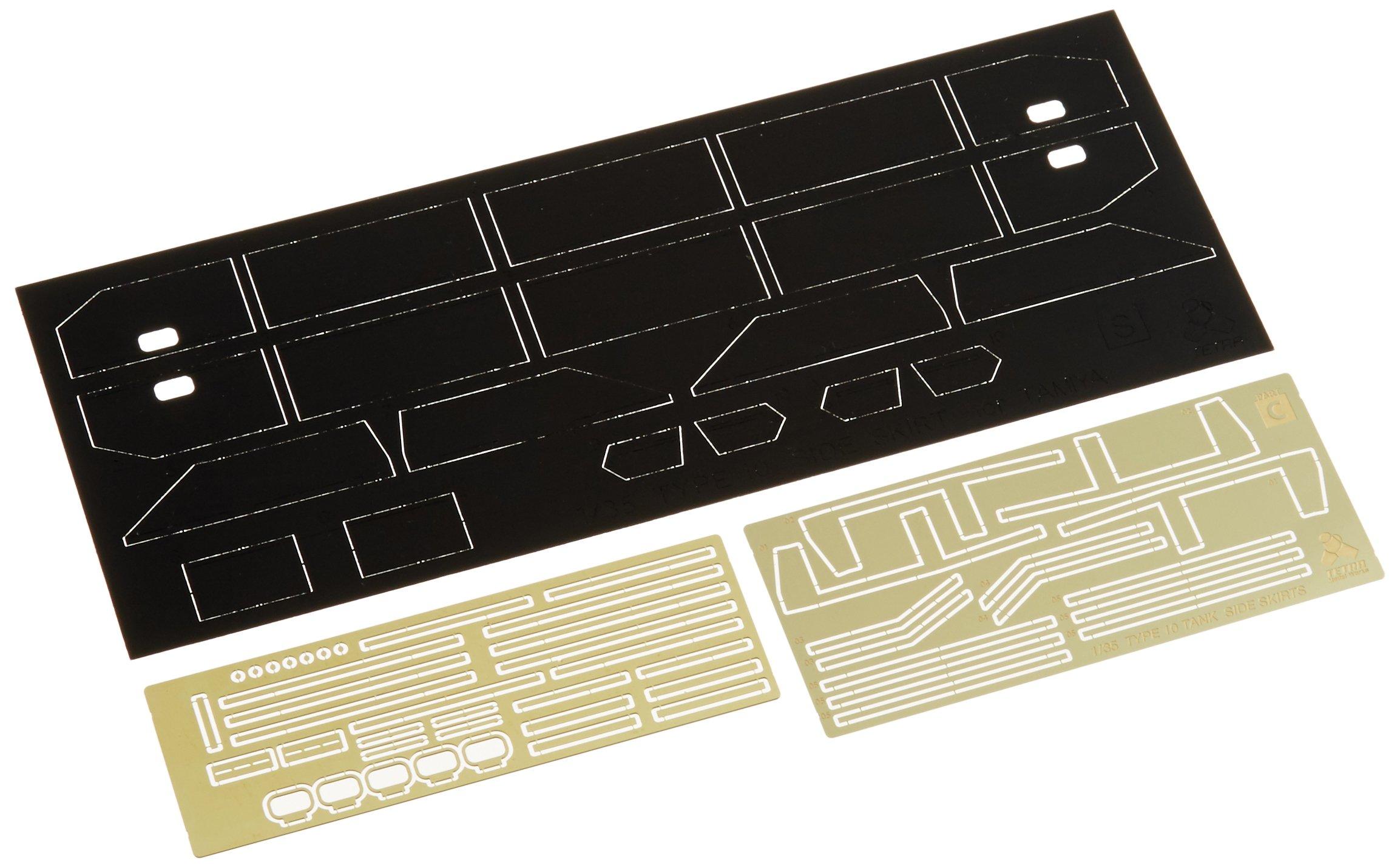 

Комплект боковых юбок танка Tetra Model Works JGSDF Type 10 1/35