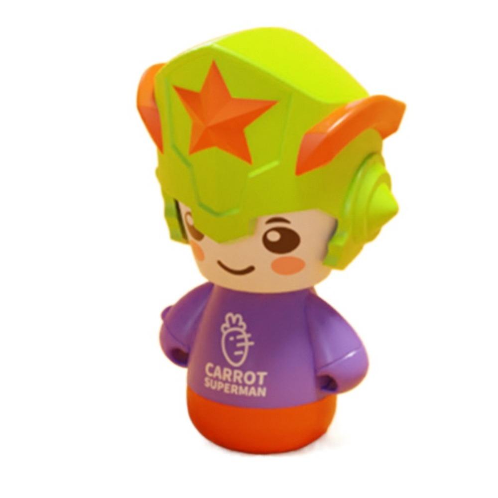 

Пластиковая кукла с меняющимся лицом-морковкой, поделки своими руками, игрушка с меняющимся лицом, детские игровые принадлежности зелёный