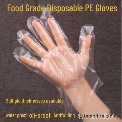 Minai Thickened Transparent PE Disposable Gloves