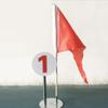 Versatile Warning Flag with Iron Pole