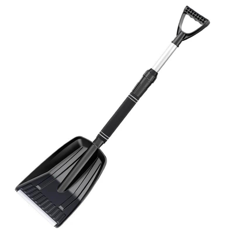 Trowel Garden Shovel Fireplace ash Snow Pusher Outdoor Coal Snow Shovel ice Scraper Portable Plastic Scoop Folding Shovel