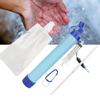 Portable Purifier Water Filter Straw Tool Accessory for Camping Hiking Emergency Survival