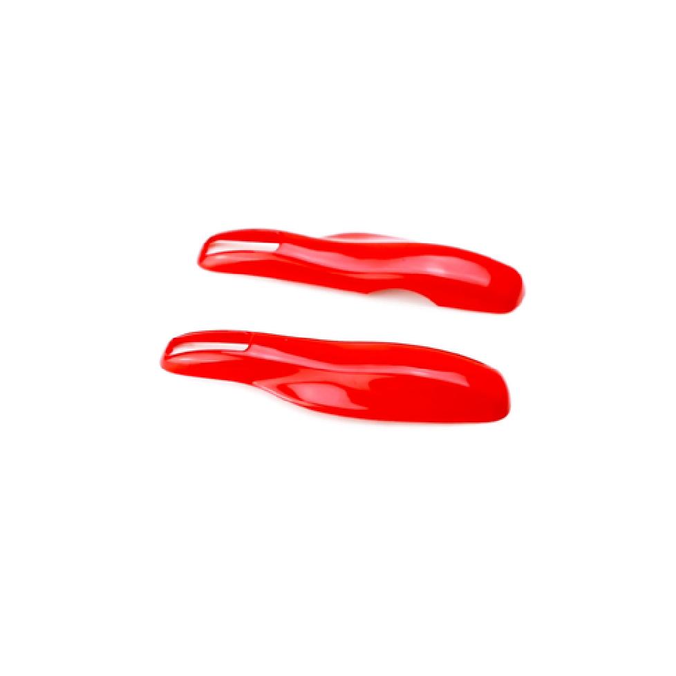 Red Remote Smart Key Shell Holder Cover For Porsche Cayenne Panamera Macan 911