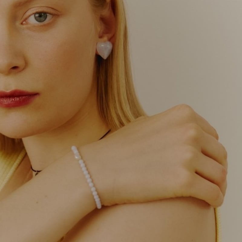 LOVE ME MONSTER ViVi Bule Pearl Bracelet