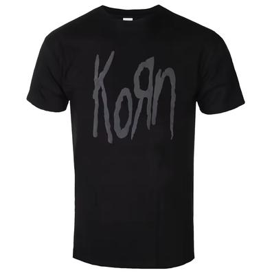 Korn - Hi-Build Logo Printed T-shirt - Nu Metal Band Style Daily T-shirt - Suitable for Both Men and Women
