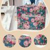 Cover for Sewing Machine, Elegant Tool Storage Bag with Floral Print And Pocket.