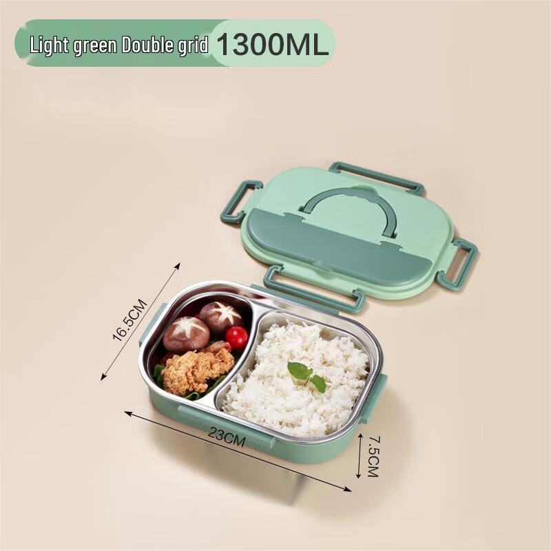 Qianxing 304 Stainless Steel Divided Lunch Box