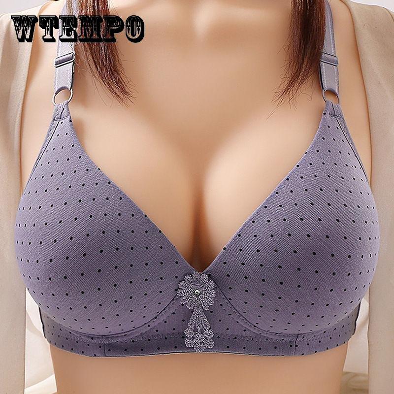 

Push Up Бюстгальтер для Большой Груди Нижнее белье Бюстгальтер Женщины Большой Размер Проволока Свободный Мягкий Тонкий Провод Меньше Bralette Бюстгальтер Плюс Размер