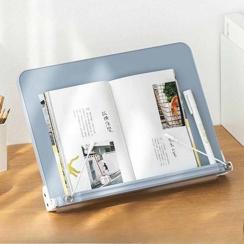 Reading Stand on The Desk, Multifunctional Reading Clip for Students To Learn and Read on The Bookshelf