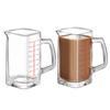 90/120ml Heat-resistant Glass Measuring Cup Milk Jigger Glass Ounce Cup With Handle For Espresso Coffee Barista Accessories