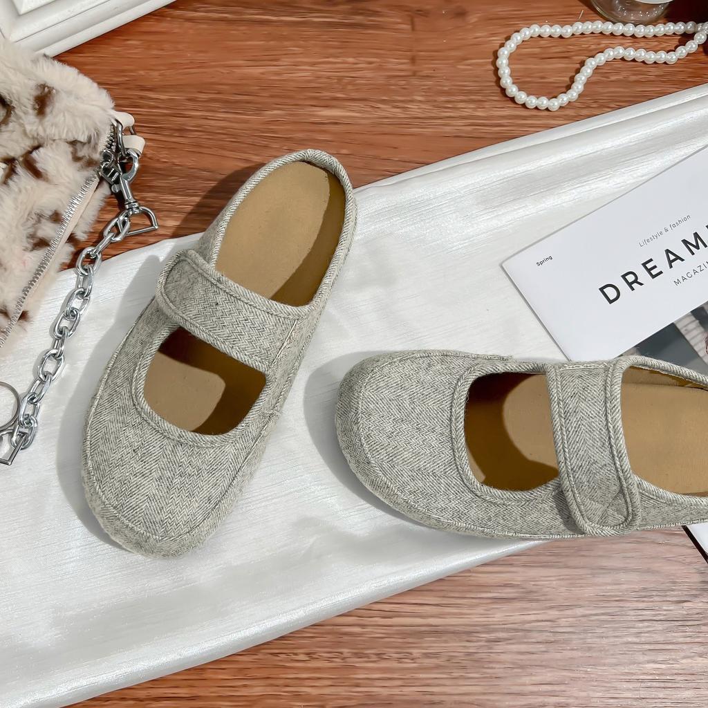 Boken shoes women's summer back empty Korean version back empty single shoes women's outer wear advanced sense inner height increase platform casual
