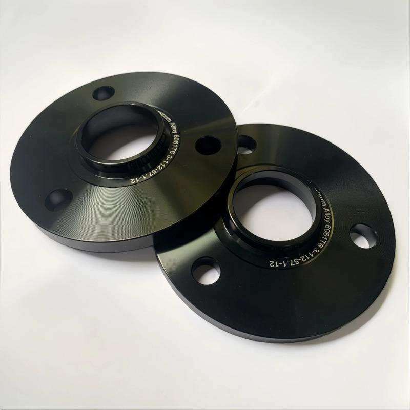 2pcs 15mm Wheel Spacers Adapters PCD 3x112 Center Bore 57.1mm Fit Smart Fortwo Forfour