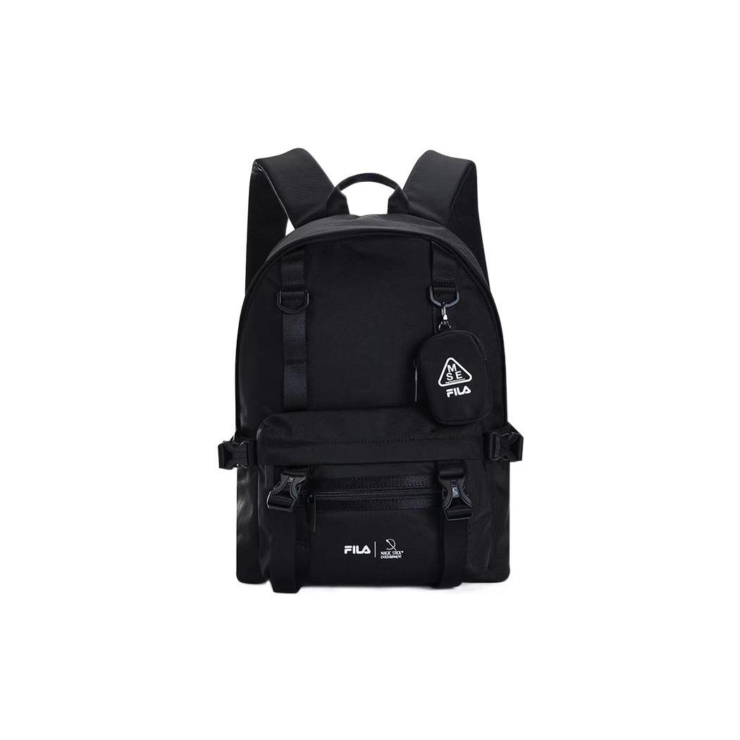

New FILA Fabric Backpack Extra Small Unisex Black F13U319134FBK 30.0*13.5*41.1CM