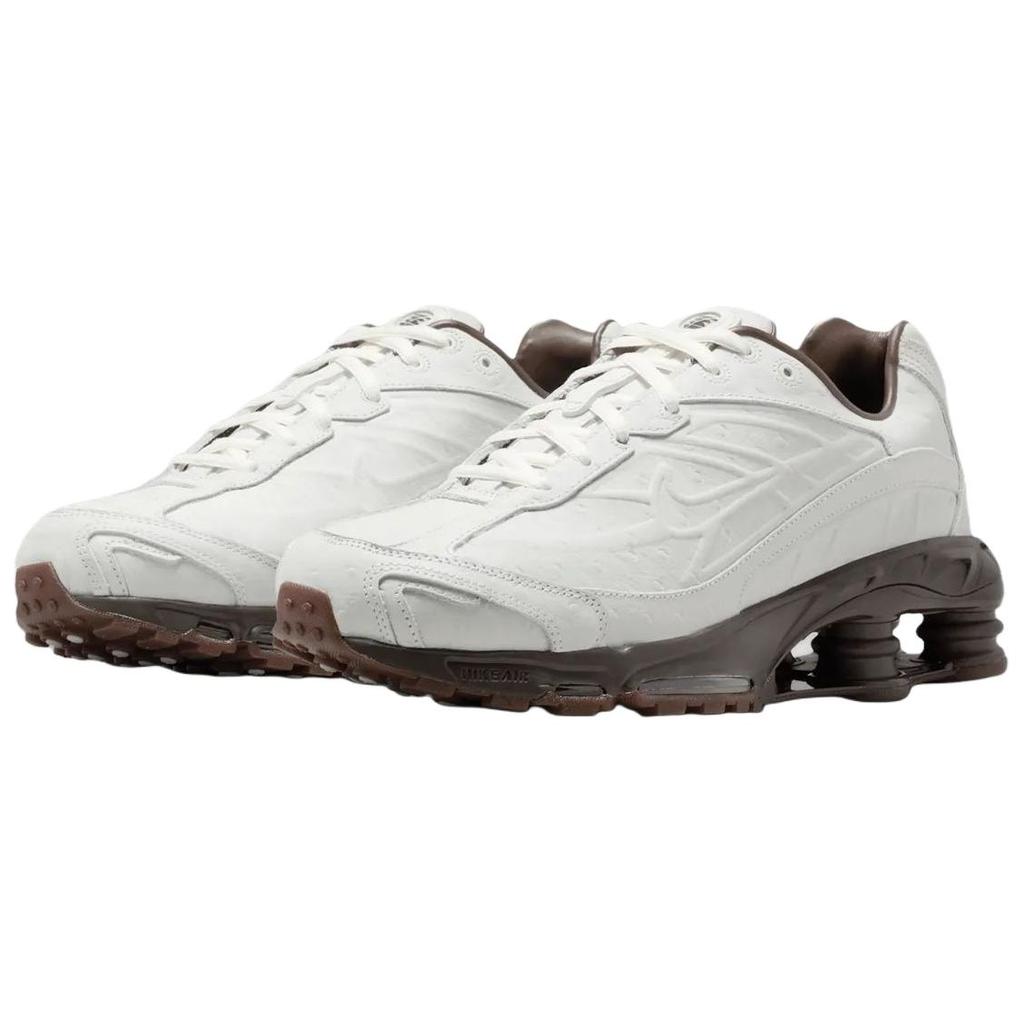 Nike Shox Ride 2 Premium Comfortable Soft Casual Running Shoes Men Sneaker White Brown IQ3369-101