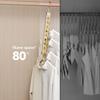 6/8 Holes Storage Rack for Clothe Hanger Organizer Foldable Rotatable Magic Metal Hangers Storage Rack Wardrobe Space Saver Hook