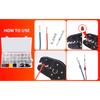 1642Pcs Connector Pins Kit,1/1.5/1.8/2.2/2.3/2.8/3.5mm Male&Female Wire Pins,Non Insulated Wire Terminal Pin Kit,Pin Crimp Plier