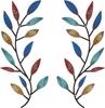Wrought Iron Olive Branch Wall Decoration for Indoor/Outdoor Use