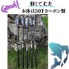 Surf Fishing Fishing Casting Sea Freshwater Casting Rod Rod, Rod, Long-distance Casting, Lightweight, Fishing, Carbon, Fishing, Dual-use (5.1m)