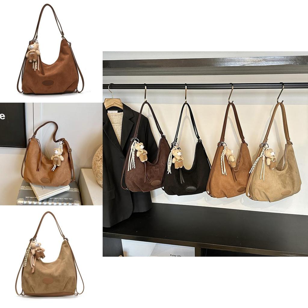 Pu Retro Minimalist Bag For Women Summer Casual Daily With Inner Zipper Pocket
