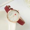 Fashion Women'S Personalized Love Belt Watch Simple Temperament Versatile Quartz Watch Student Watch