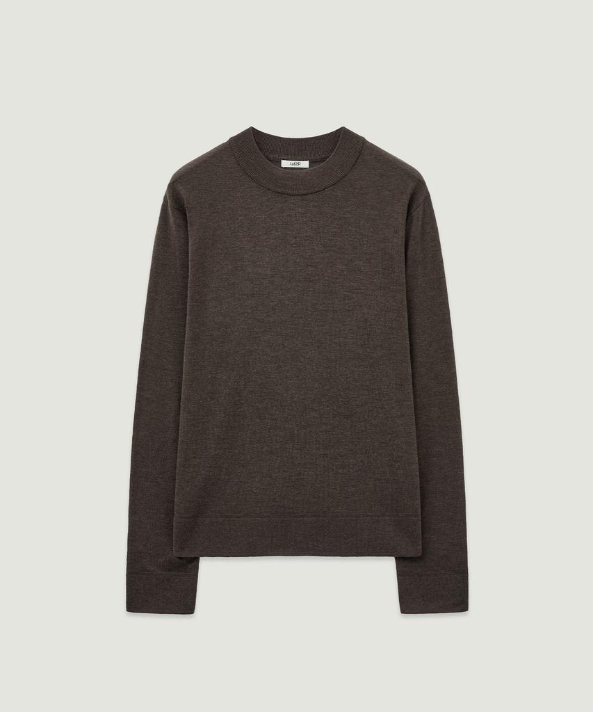 LMOOD Berlin Wool Mock Neck Pullover Knit (2 Colors)
