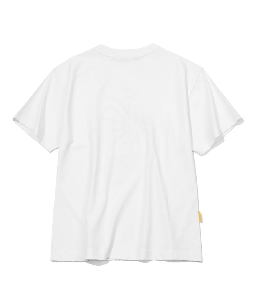 MAINBOOTH Signal T-Shirt(White)