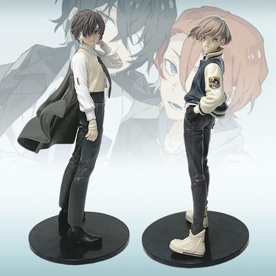 Anime Bungo Stray Dogs Nakahara Chuya Figure Dazai Osamu Action Figures Noodles Press Model PVC Collectible Toys Birthday Gifts