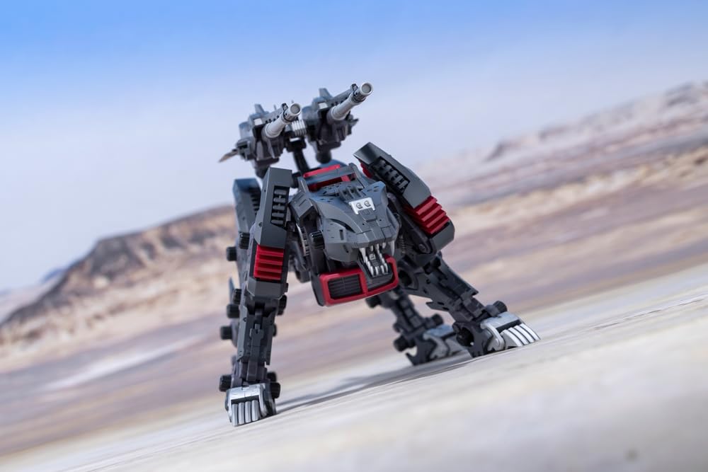 Kotobukiya HMM ZOIDS Lightning Saix Irvine Specification 2000 265mm In Scale Plastic Model Kit -Recolor- Approx. Length, 1/72