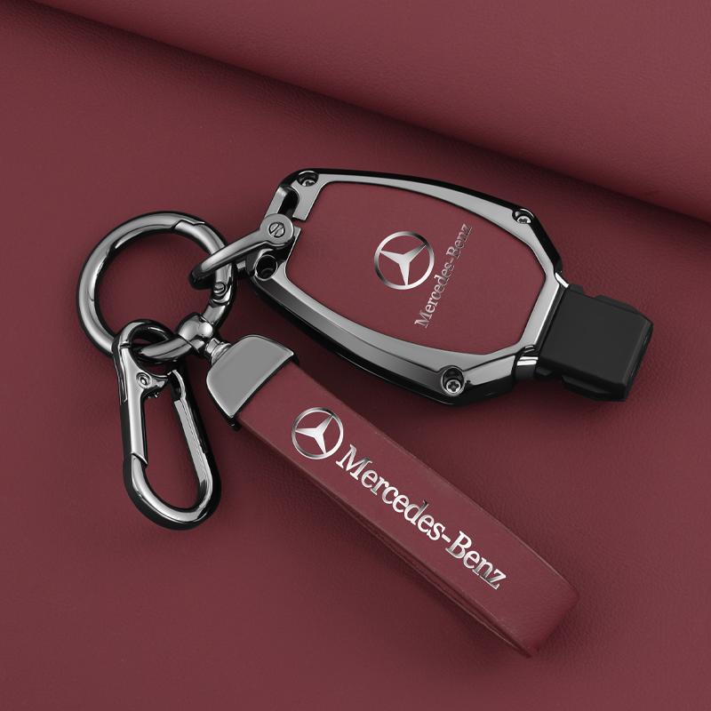 Car Smart Remote Key Case Cover Holder Shell For Mercedes Benz W203 W204 W212 C180 GLK300 CLS CLK CLA SLK C S E Class Accessory