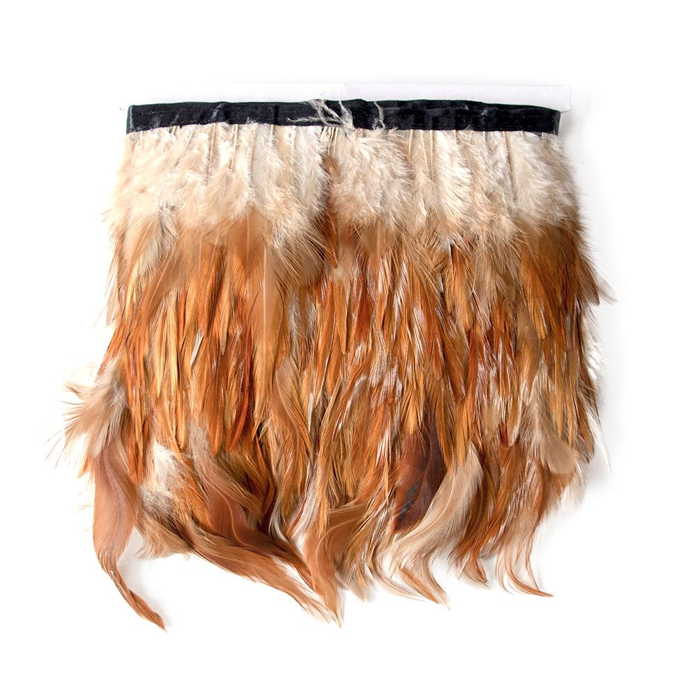 1Meter White Feathers Trims Dress Cloth Sewing Crafts Rooster Saddle Feather Ribbon Fringe Wedding Party Decoration Plumes