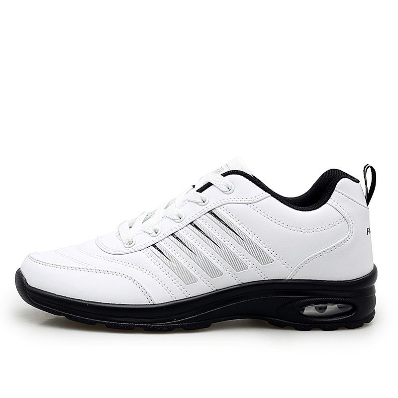 

Large size fashion casual men s shoes trendy sports shoes middle-aged dad travel shoes soft sole light white shoes 38 белый