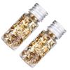 2Pcs Multifunction Bottled Decorative Gold Foil Paper for Nail Decoration Crafts