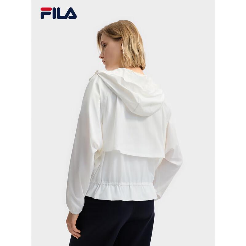 FILA Women's 2025 Summer Hooded Sun Protection Woven Jacket