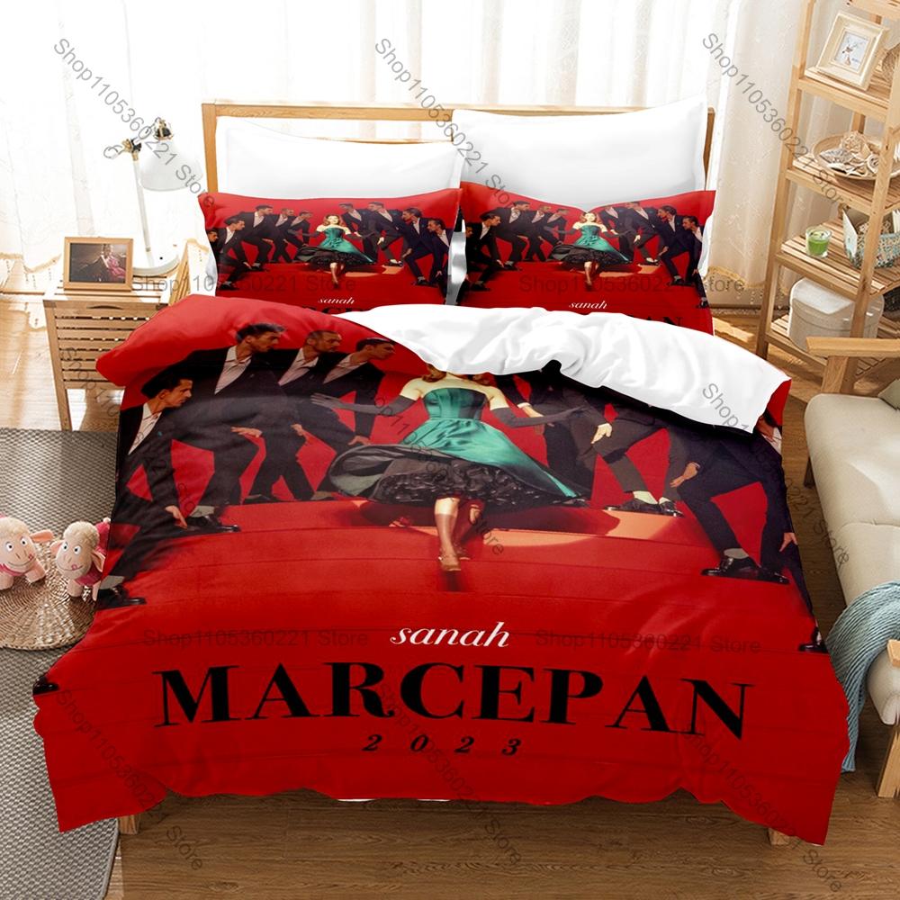 Personality Sanah Polish Singer New Bedding Set Soft Duvet Cover Pillowcase Music Fans Bedroom Home Decor