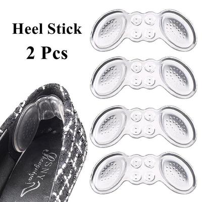 N. 8 2 PEZZI Protezione Tallone in Silicone Solette da Donna per Scarpe Cuscinetti per Tacchi Alti Regola Taglia Cuscinetti Adesivi per Talloni Sollievo Cura del Piede Inserto