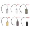 Practical Professional Ceramic Screw Lamp Holder E27 E14 Light Base Metal Surface Led lamp Parts
