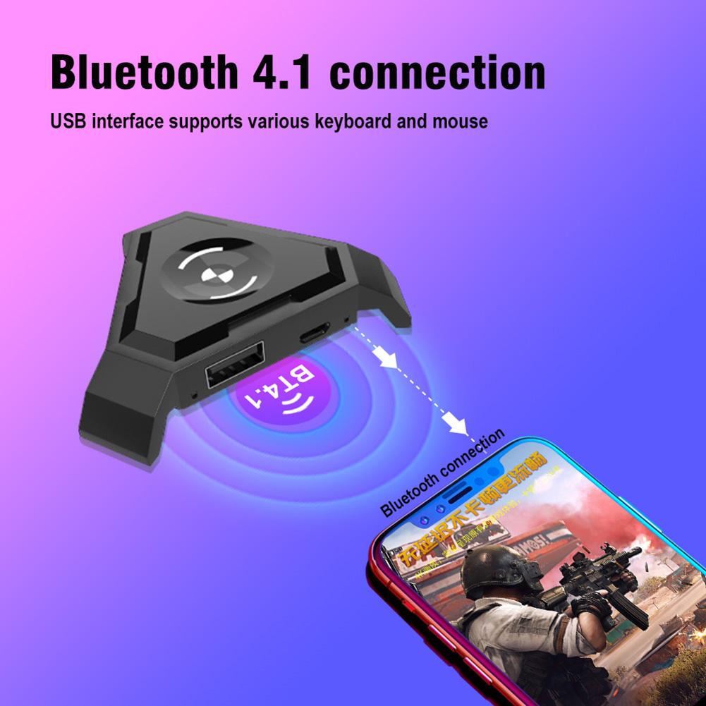 Computer Products V100-2+S100+P5 Bluetooth Mobile Game Keyboard Mouse Converter Set Computer Keyboards