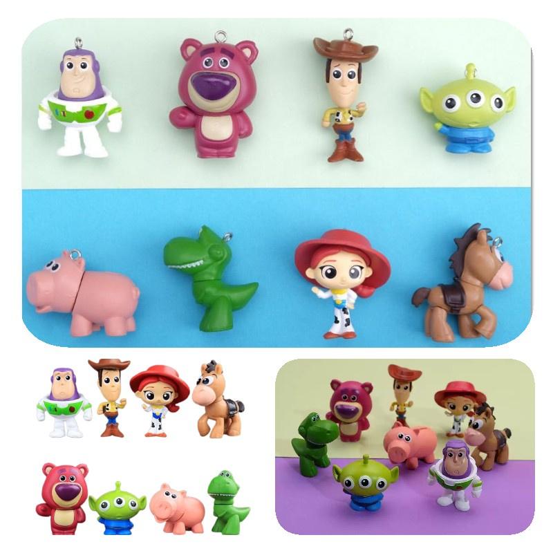 Pig Dragon Astronaut Bear Pvc Twisted Egg Toy Diy Patch Material Keychain Pendant Cartoon Style Static Display Non-filling Characters)