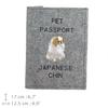 Japanese Chin, Japanese Spaniel - Dog passport case, document case, gift for the traveller from the Art-Dog brand
