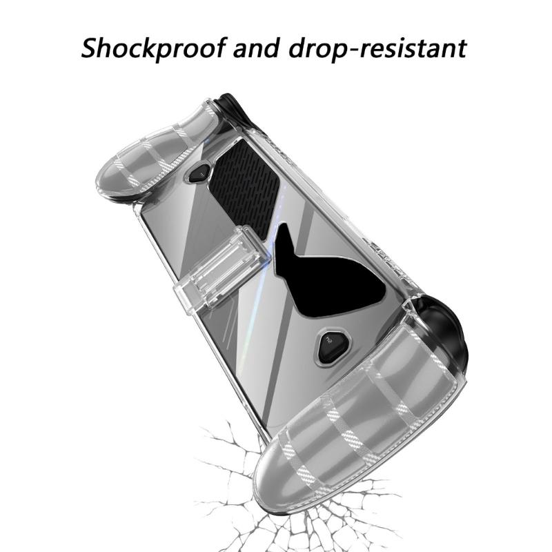 Protector Cover Scratchproof Transparent TPU Shell for Rog X Console Sleeve Gamepad Housing Gaming Accessory