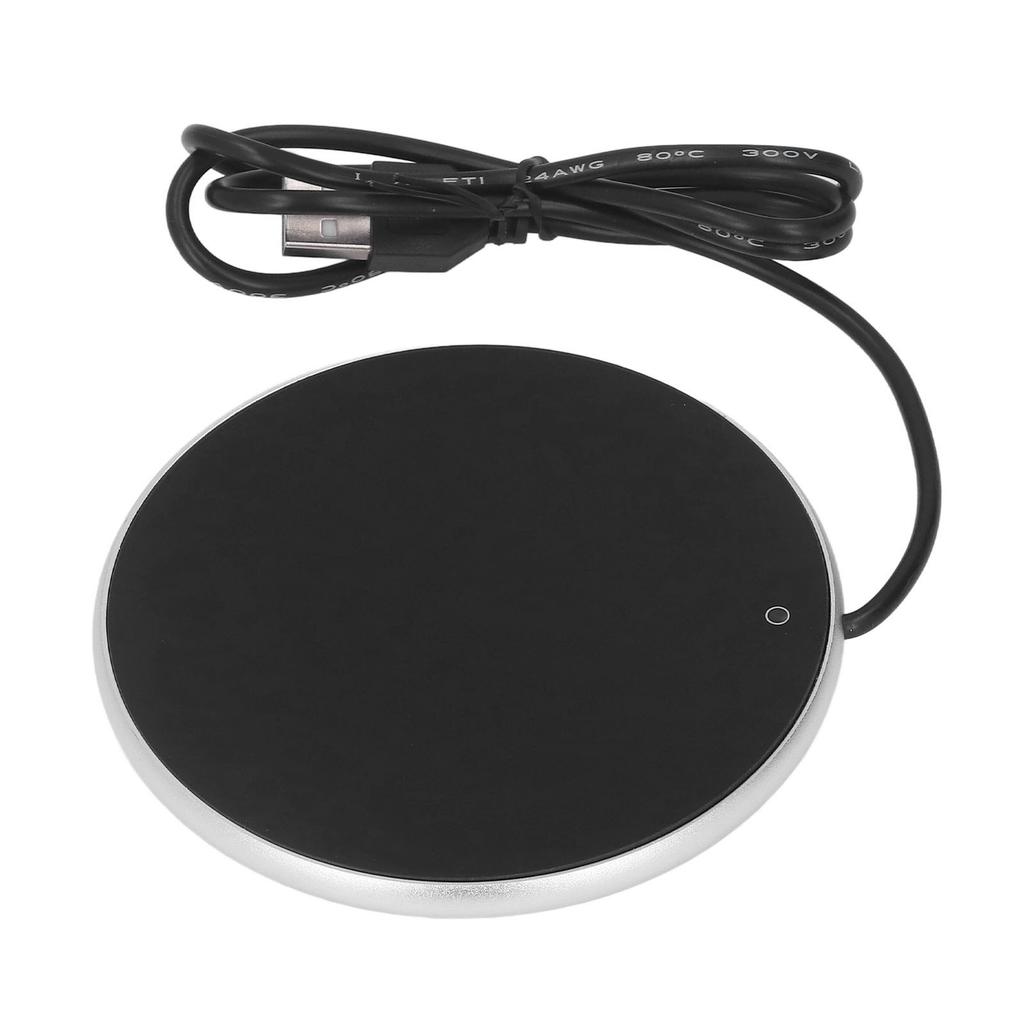 Coffee Mug Warmer 55 Degrees C Constant Temperature Space Saving Smart USB Candle Warmer for Home Office Travelling