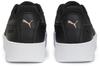 Women's Puma Carina Street Sneakers (389390) Black/black/rose Gold/white
