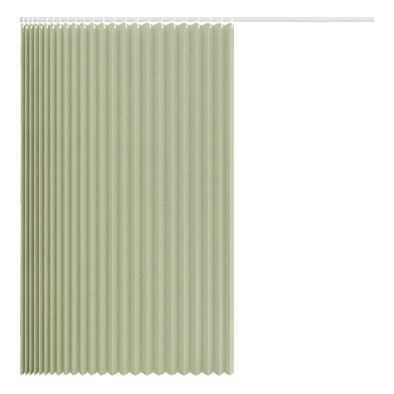 Sprchový závěs řady skládacích závěsů 1PC je vhodný pro koupelnové vodotěsné suché sprchové závěsy a oddělovací přepážkové závěsy