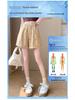 Plus Size Summer High Waist Wide Leg Casual Retro Shorts for Women
