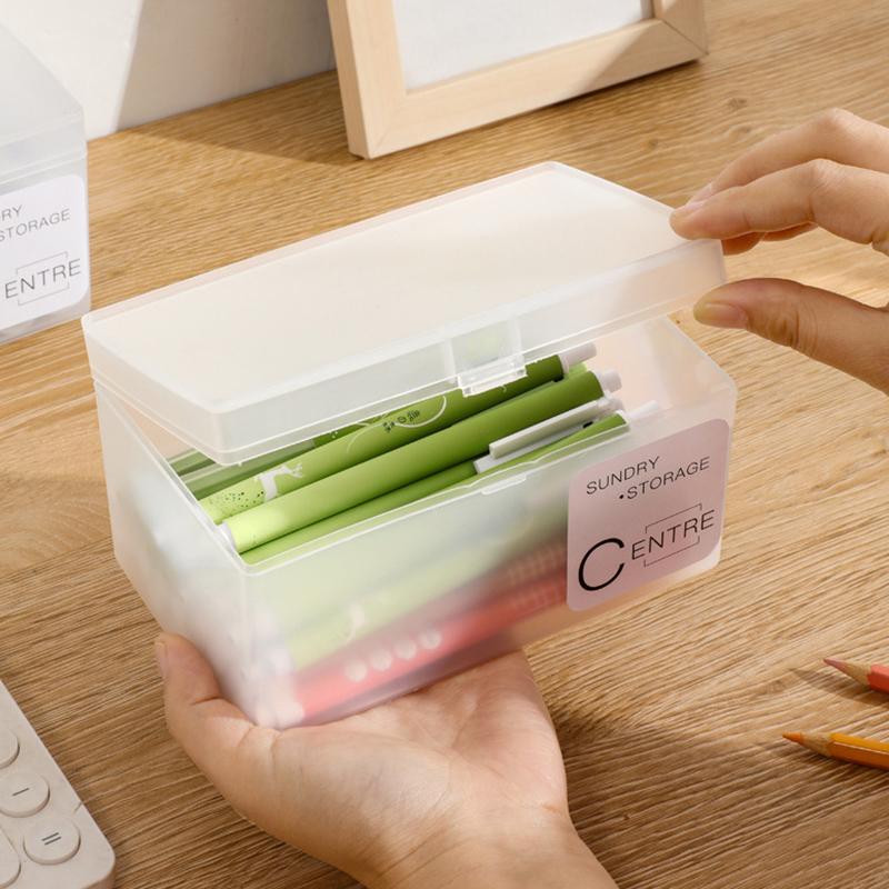 Idol Photo Card Storage Box Kpop Cards Organizier Photocards Collection Office Id Card Organizers Stationery Storage Cases