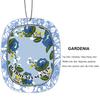 Flower Rearview Mirror Perfume Pendant Ellipse Car Rearview Hanging Ornament  Auto Parts Design