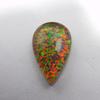 Boulder Opal Lab Created 9 Ct Pear Certified Beautiful Loose Gemstone