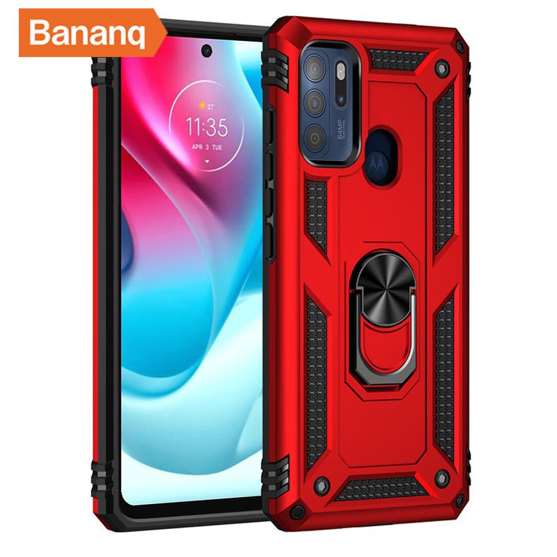 Bananq Ringständer Hülle Für Motorola G14 G54 G22 G31 G41 G51 G71 G9 Play G Stylus Edge 30 Pro E6s E6i E7 Plus E7i Power E32 Hülle