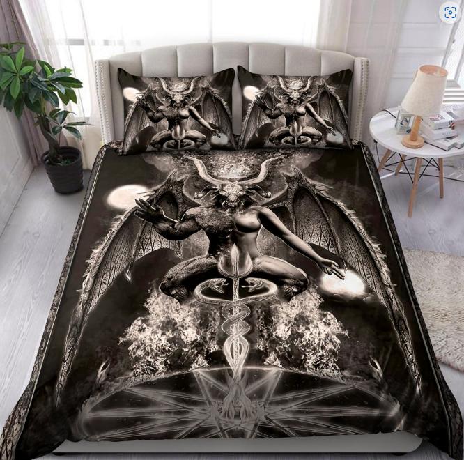 3D Skull Head Bedding Sets Duvet Cover Bedding Set Soft Bedroom Decor