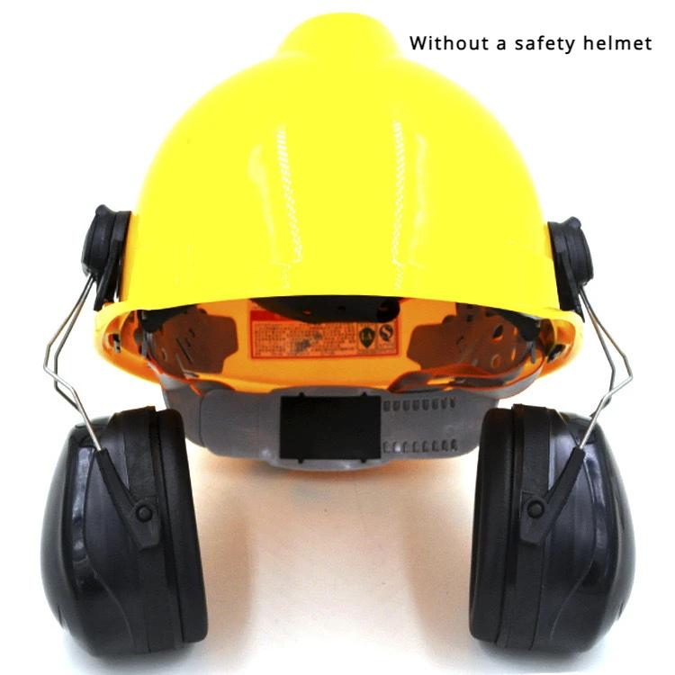

Industrial Hanging Safety Helmet Type Noise Proof Specialized Soundproof Labor Protection Earmuffs for Construction Factories чёрный